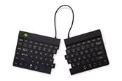 Tangentbord - R-Go Tools R-Go Split Break - keyboard - with integrated break indicator - QWERTY - US - black - Tangentbord - Engelska (US) - Svart - RGOSBUSWLBL