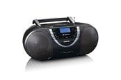 DAB, Nätverk & Klockradio - Lenco SCD-6900BK - Boombox with DAB+ FM radio and CD/ MP3 player - Black - DAB/DAB+/FM - Stereo - SCD-6900BK