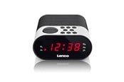 DAB, Nätverk & Klockradio - Lenco CR-07 WHITE - CR-07 White