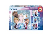 Pusselspel - Educa 4 In 1 Frozen12-16-20-25 - 80-19735