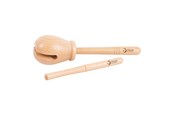 Träleksaker - Classic World Wooden Block Percussion 2dlg. - 70178