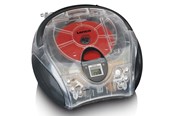 CD-spelare - Lenco SCD-24 portable FM radio/CD player - Transparent - SCD-24TR