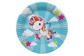 Leksaker - Folat BV Unicorn Plates 8pcs. - 61933