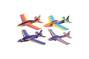 Leksaksbil - Johntoy Foam Airplane Jumbo 45cm (Assorted) - 24510