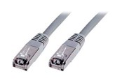 Nätverkskabel - DIGITUS Ecoline patch cable - 5 m - grey - Grå - 5m - DK-1521-050