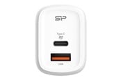 Mobile - Adapters & Chargers - Silicon Power QM25 power adapter - USB 24 pin USB-C - 30 Watt - SP30WASYQM252PCW