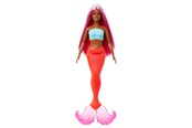 Dockor & Tillbehör - Barbie A Touch of Magic Mermaid - Red - HRR04