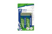Skriv- och ritverktyg - Staedtler Eraser 526 80 renew raw mat 56% BK2 - 526 80BK2