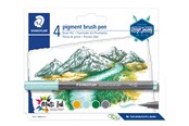 Skriv- och ritverktyg - Staedtler Brush Pens "Lake Colours" 4 pcs - 371 BK4-2