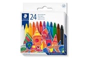 Skriv- och ritverktyg - Staedtler Wax crayon 8mm 24pcs.box - 220 08 C24