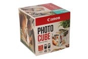 Papper, Fotopapper & Etiketter - Canon Photo Cube Creative Pack - 2-pack - black colour (cyan magenta yellow) - original - glossy - ink cartridge / paper kit - 3713C012