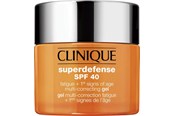 Ansiktsvård - Clinique Superdefense SPF40 Fatigue + 1st Signs of Age Multi-Correcting Gel 50 ml - 020714858735