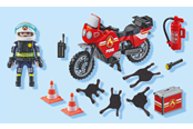 Playmobil - Playmobil Action - Brandmotorcykel & oljeutsläppsincident - 71466
