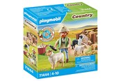 Figure - Playmobil Ung herde med fårflock - 71444