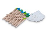 Träleksaker - BS Toys Matchstick Puzzle Wood - Educational Children's Play - GA294