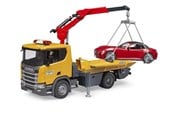 Leksaksbil - Bruder Scania Super 560R Tow Truck w LS + Roadster - BR3552