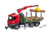 Leksaksbil - Bruder MB Arocs Timber truck with loading crane grab and - BR3669