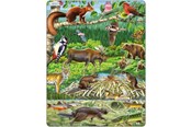 Pusselspel - Larsen Puzzles Nordic Forest (45 pcs) - LA-FH15