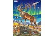 Pusselspel - Larsen Puzzles Larsen Reindeer (60 pcs) - LA-FH26
