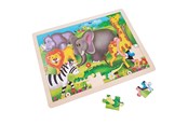 Pusselspel - Playwood Wooden Jigsaw Puzzle Wild Animals Trä - RS204A