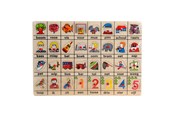 Pusselspel - Playwood Wooden Stud Puzzle My First Words Trä - RS198