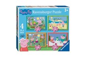 Pusselspel - Ravensburger Peppa Pig Seasons Puzzle 4in1 Golv - 31146