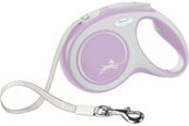 Hundar - Flexi New Comfort S Tape Leash 5m 15kg Pink - 600.7803