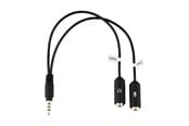 Foto & Video Tillbehör - Joby Cable Splitter Wavo 3.5mm - JB01736-0WW