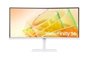Skärm - 34" Samsung ViewFinity S6 S34C650TAU - 3440x1440 (UWQHD) - 100Hz - VA - 90W USB-C - KVM switch - LS34C650TAUXEN