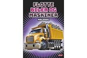 Kreativa spel - Tactic Flotte biler og maskiner malebog - 52599