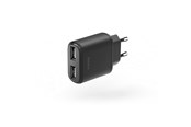 Mobile - Adapters & Chargers - Hama Charger 2xUSB-A 12W Black - 00201627