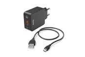 Mobile - Adapters & Chargers - Hama Charger Micro-USB 220V Black 1.5m - 00201621
