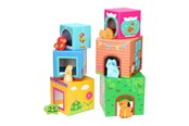 
Lärande &amp; Utbildning - Small Foot - Stacking Tower with Animals - 10044