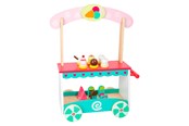Rollek - Small Foot - Wooden Ice Cream Cart with Accessories - 11065