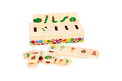 Lärande & Utbildning - Small Foot - Caterpillar Never Enough Images Sorting box - 11342