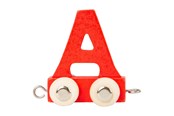Träleksaker - Small Foot - Wooden Letter Train Color - A - 10351