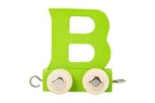 Träleksaker - Small Foot - Wooden Letter Train Color - B - 10352