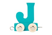 Träleksaker - Small Foot - Wooden Letter Train Color - J - 10360