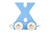 Träleksaker - Small Foot - Wooden Letter Train Color - X - 10374