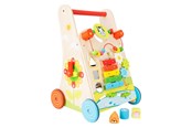Babyleksaker - Small Foot - Wooden Baby Walker Walker Colorful - 10606
