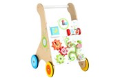 Babyleksaker - Small Foot - Wooden Baby Walker Walker Colorful - 10745