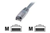 Nätverkskabel - DIGITUS Premium - patch cable - 15 m - grey - Grå - 15m - DK-1531-150