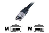 Nätverkskabel - DIGITUS Premium - patch cable - 1 m - black - Svart - 1m - DK-1531-010/BL