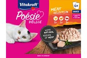 Katter - Vitakraft - Poésie® Délice multipack variant with meat 6x85gr - 39400