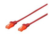 Nätverkskabel - DIGITUS Professional patch cable - 1 m - red - Röd - 1m - DK-1617-010/R