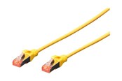 Nätverkskabel - DIGITUS Professional patch cable - 3 m - yellow - Gul - 3m - DK-1644-030-Y-10