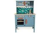 Rollek - Small Foot - Wooden Children's Kitchen Blue 7dlg. - 12216