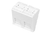 Nätverks tillbehör - DIGITUS DN-93802-7-SH - faceplate - DN-93802-7-SH