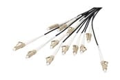 Nätverkskabel - DIGITUS breakout cable - 100 m - black - Svart - 100m - DK-2433CU100BK-BBB