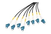 Nätverkskabel - DIGITUS breakout cable - 75 m - black - Svart - 75m - DK-2A338U075BK-BBB